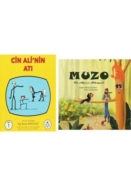 Cin Ali Yayınları Cin Ali Serisi 10 Kitap - Muzo Bir Ağacın Hikayesi Hikaye