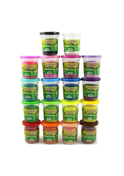 18 Renk Oyun Hamuru 130 gr