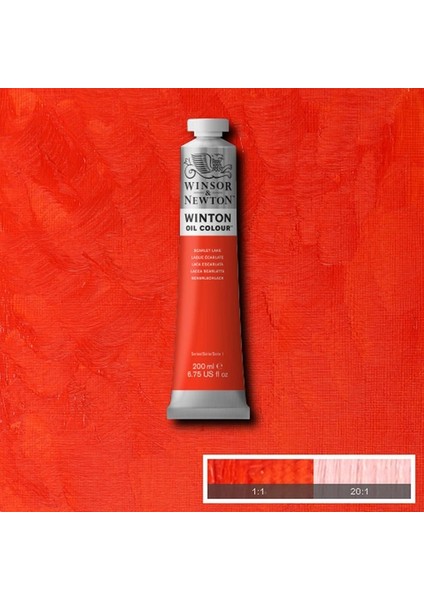 Winton Yağlı Boya 200ML Scarlet Lake 603