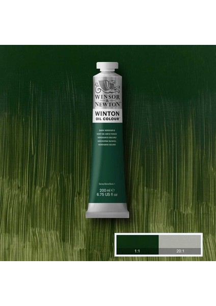 Winton Yağlı Boya 200ML Dark Verdigris 405