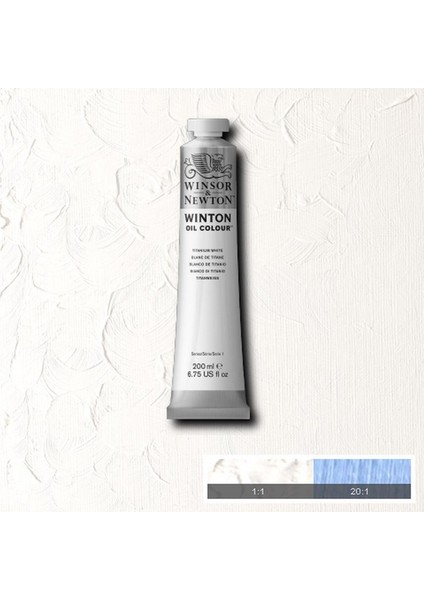 Winton Yağlı Boya 200ML Titanium White 644