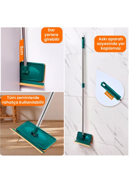Teleskopik Camsil, Çekçek, Cam Silme Aparatı, Mop