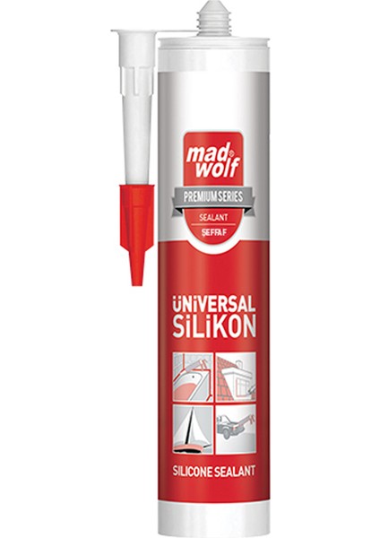 310 ml Silikon Şeffaf