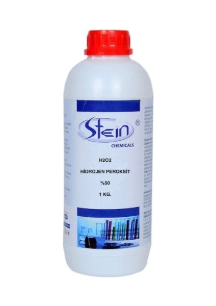 Stein H2O2 Saf Hidrojen Peroksit (%50) 1 Kg.