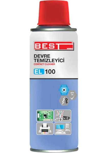 EL-100 Devre Temizleyici Yağlı 200 ml