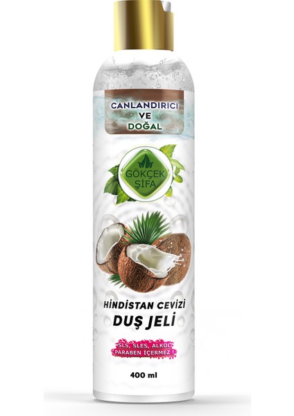 Hindistan Cevizi Duş Jeli 400 ml.