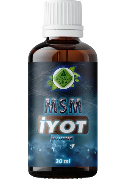 Gökçek Şifa Msm Iyot 30 ml.