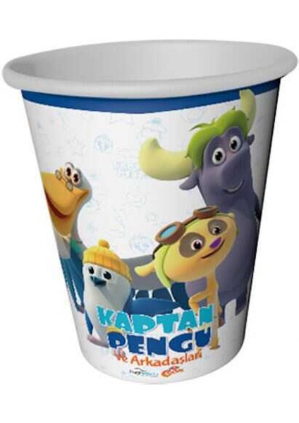 Bardak Kaptan Pengu 220/240CC Pk:8