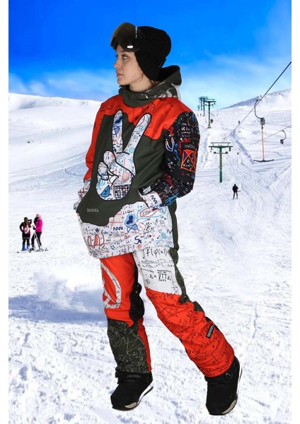 Peace Formule Kadın Kayak, Snowboard Mont ve Pantolon Takımı / Snowsea SS7729