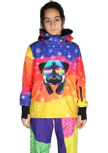 Pug Tasarım Çocuk Kayak ve Snowboard Montu Snowsea SS7747