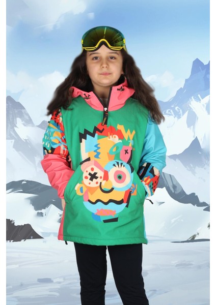 Crazy Bart Unisex Çocuk Kayak ve Snowboard, Kar Montu fırsatları