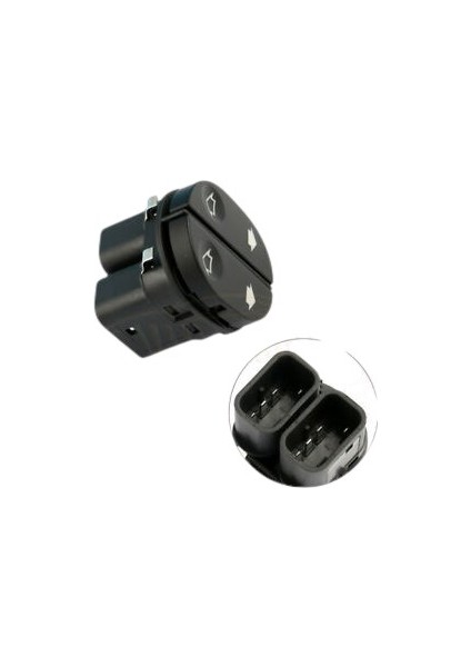 Ford Fiesta Çiftli Cam Kaldırma Düğmesi (2001-2008)