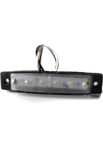 Parmak LED 12-24 Volt Çalışma Özelliği Su Geçirmez (5 Adet)Beyaz