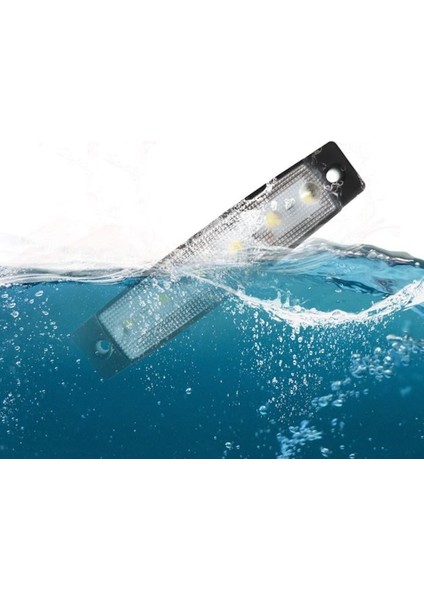 Parmak LED 12-24 Volt Çalışma Özelliği Su Geçirmez (5 Adet)Beyaz