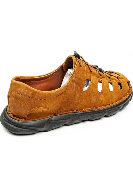 5758 Taba Nubuk Deri Erkek Günlük Ayakkabı fırsatları