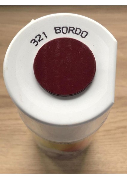 321 Bordo Sprey Boya 400 ml