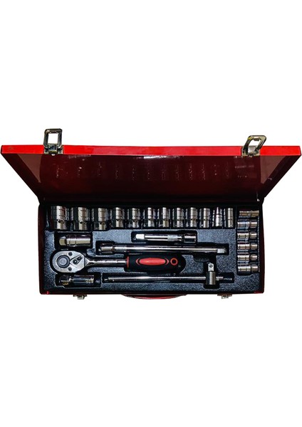 24 Parça Metal Kutulu Lokma Takımı Seti