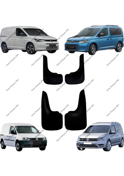 Volkswagen Caddy 4'lü Paçalık Çamurluk Tozluk VW0BX024