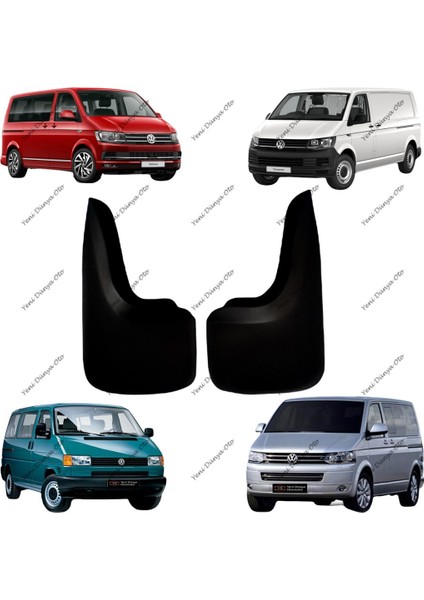 Volkswagen Transporter 2'li Arka Paçalık Çamurluk Tozluk VW0BZ033
