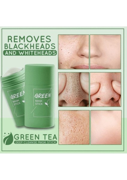Kb Green Stick Maske Yeşil Çay Özlü Siyah Nokta Maskesi Maskesi modelleri