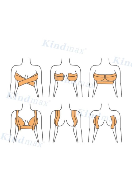 Göğüs Şekillendirici ve Sabitleyici Kinesio Bant