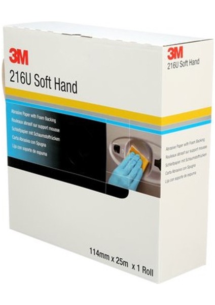 Yumuşak Aşındırıcı El Rulosu 216U