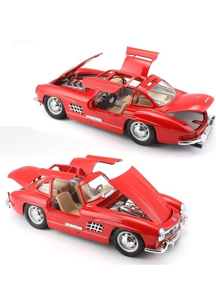 Burago 1:24 Mersedes Benz 300SL 1954 Model Araba