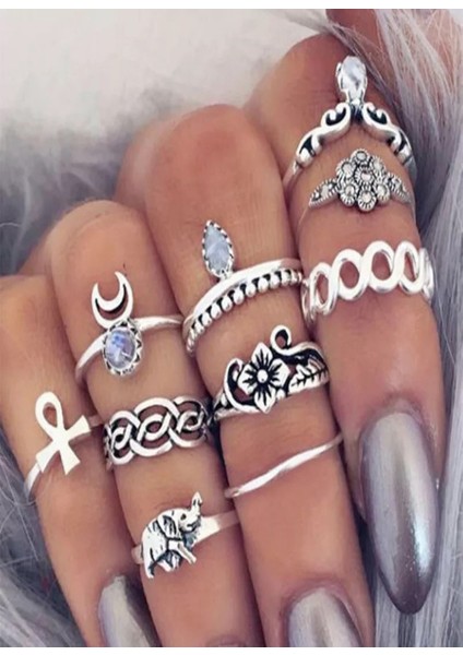 10’lu Yüzük Set