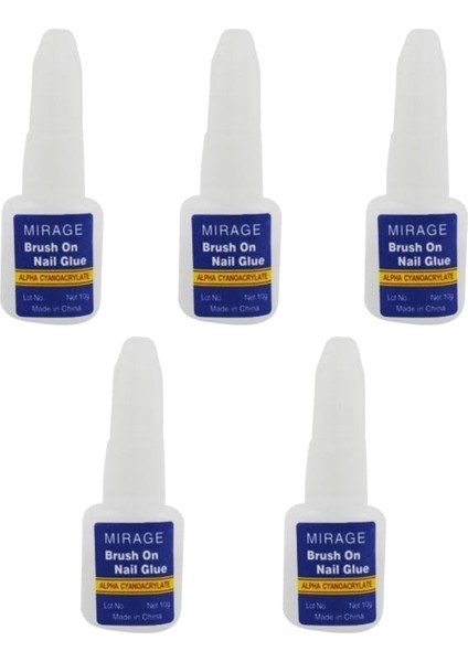 Tips Tırnak Yapıştırıcısı 5li