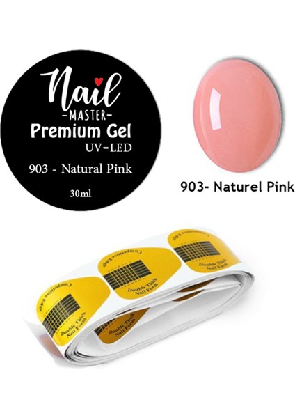 Protez Tırnak Jel (Builder Gel) 30ML 903 + 50LI Şablon