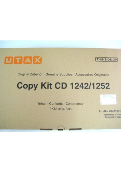 CD-1242- 61421001 Siyah Orj. Toner