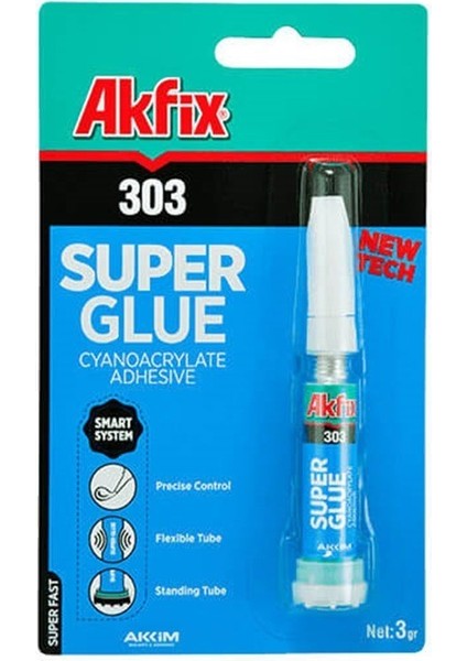 303 Super Yapıştırıcı 3gr
