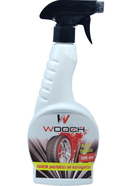 Wooch Lastik Parlatıcı Sprey Extra Uzun Süreli Parlaklık (Anti Static)