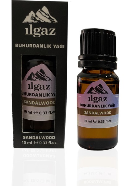 2'li Buhurdanlık Kokusu Sandal Ağacı Yağı 10 ml Aromaterapik Sandal Ağacı Ortam Kokusu