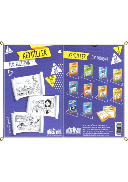 Keygiller Ilk Buluşma Hikâye Seti Kaliteli Eğitim Macera