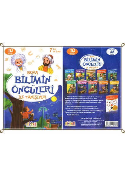 Bora Bilimin Öncüleri Ile Tanışıyor Hikâye Seti Kaliteli Eğitim