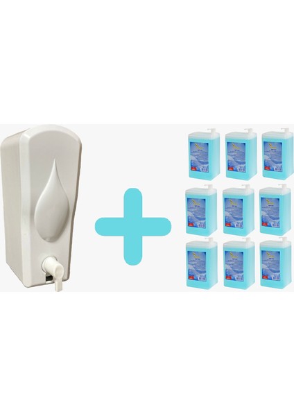 9 Adet 1 L Funny Köpük Sabun Kartuşu + *dispenser*