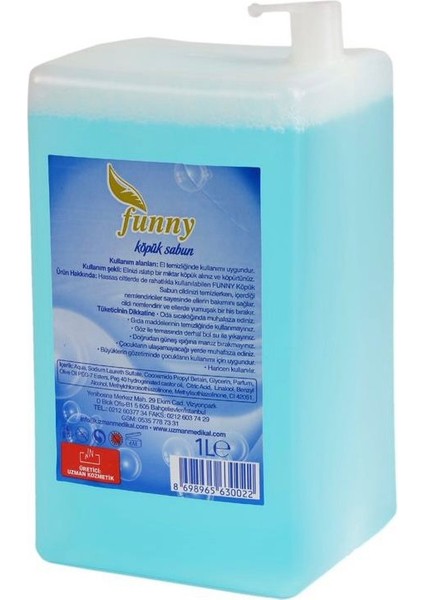 9 Adet 1 L Funny Köpük Sabun Kartuşu + *dispenser* modelleri