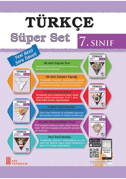 2022 - 7. Sınıf Türkçe Set