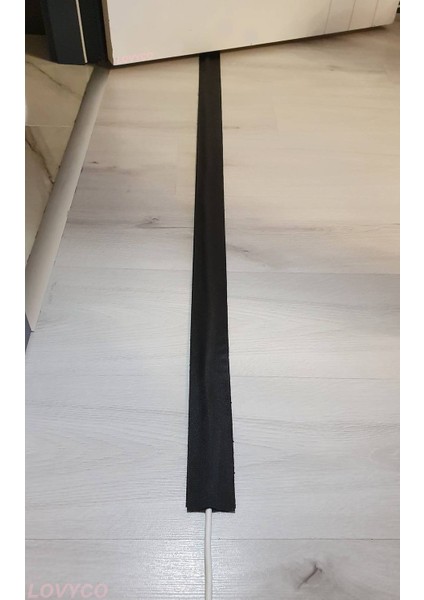Kablo Kanalı Süper Yapışkanlı 1 mt En:5 cm Cırt Cırt Bantlı