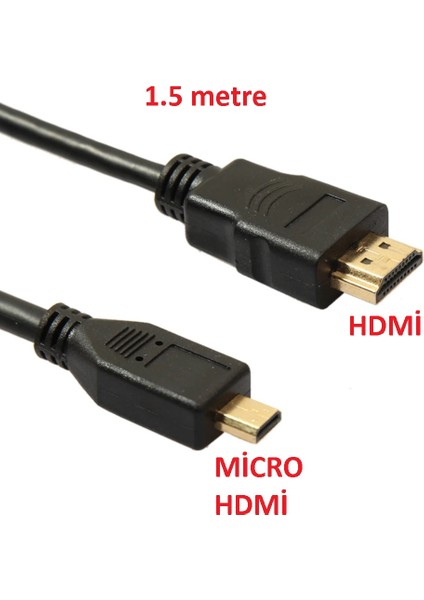 HDMI To Micro HDMI Kablo 1.5 Metre