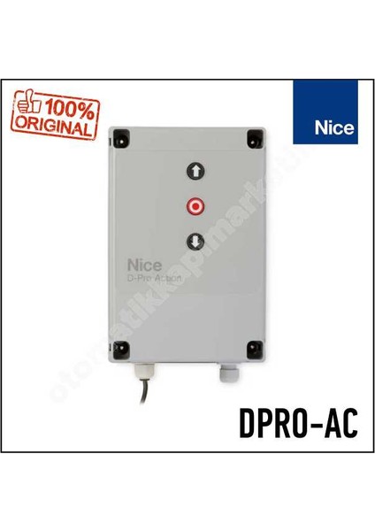 D-Pro Action Yedek Kontrol Panosu