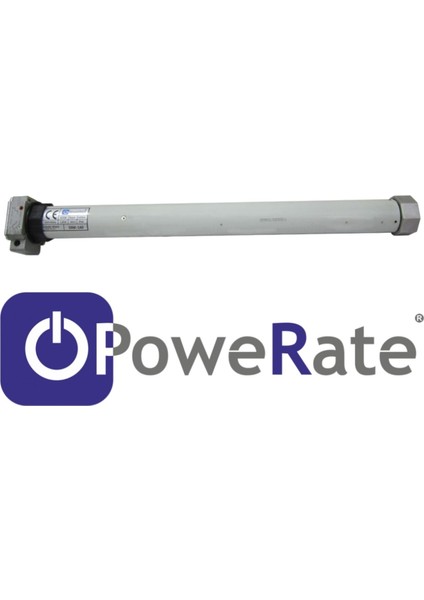 Powerate 190 Nm Redüktörlü Tüp Kepenk Motoru (Ø102 mm Boru Uyumlu