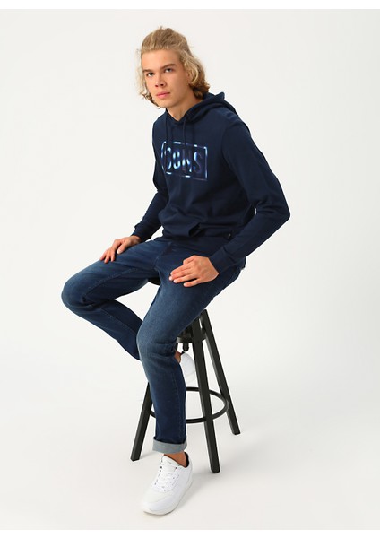 Lacivert Erkek Sweatshirt indirimleri