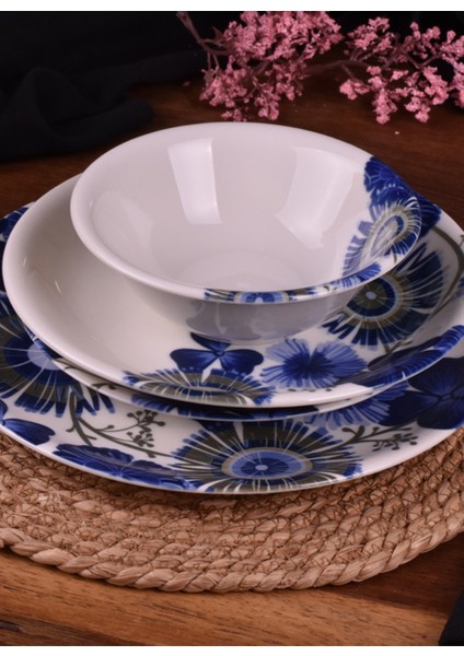 Flora 24 parça Yemek Takımı