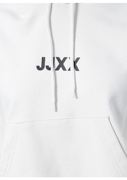 Kapüşonlu Oversize Düz Krem KadınSweatshirt - Jxcarla Ls Oversize Hoodie By fiyatları