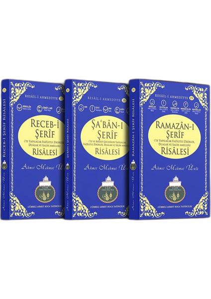 Üç Aylar'a Özel 3 Kitap - Cübbeli Ahmet Hoca