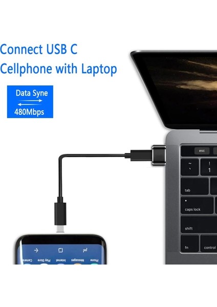 USB 3.0 A USB To Type-C Dönüştürücü Adaptör Premium Veri ve Şarj Aparatı