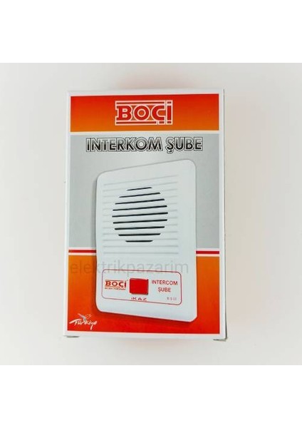 Boçi Intercom Şube Diafon