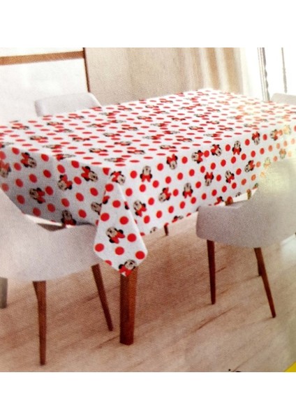 Minnie Mouse Baskılı Masa ve Çocuk Oyun Örtüsü 250 x 216 cm modelleri